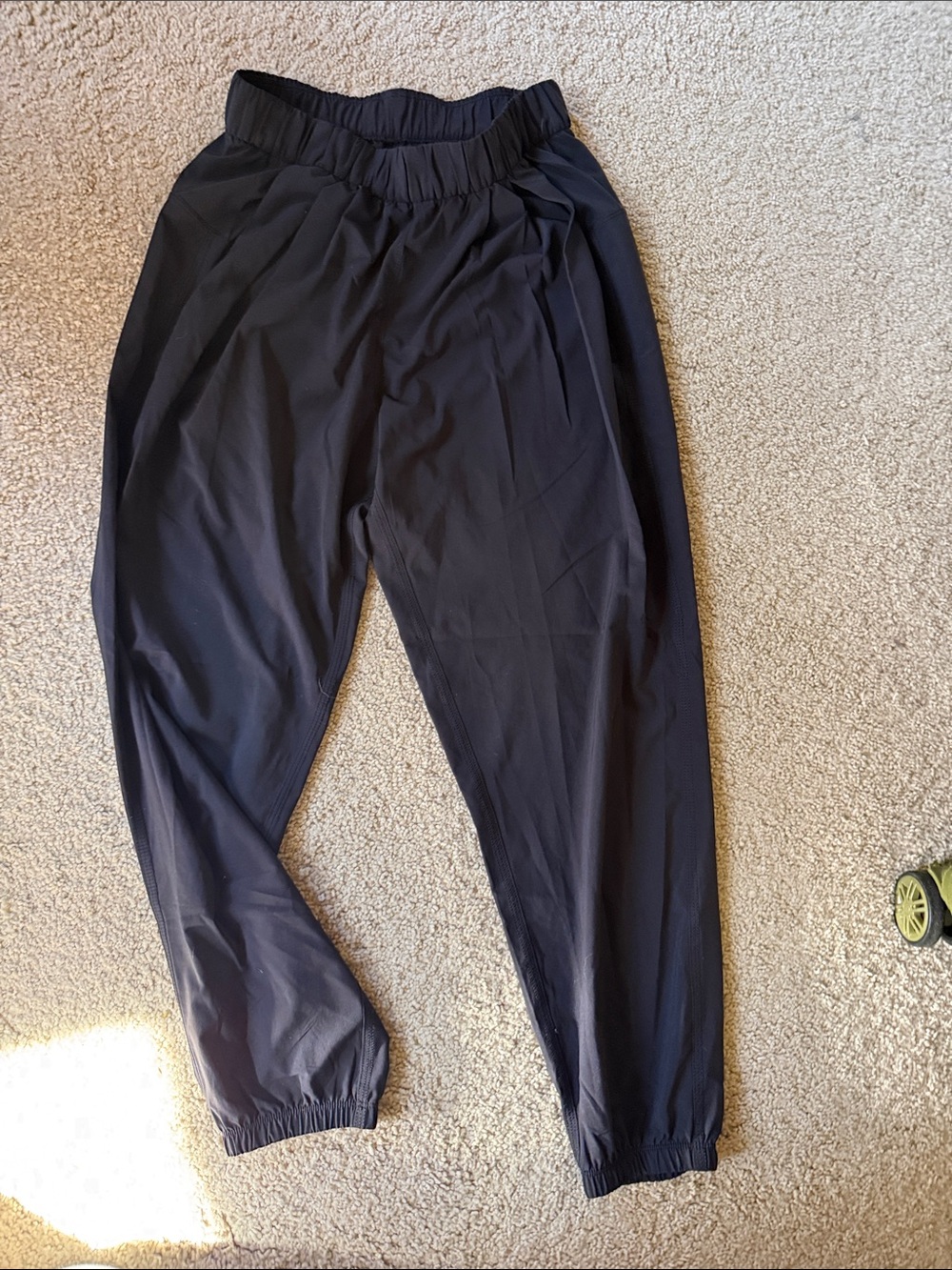 lululemon athletica Black Performance Leggings with Logo